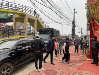 भैरहवा आइपुगे रवि लामिछाने