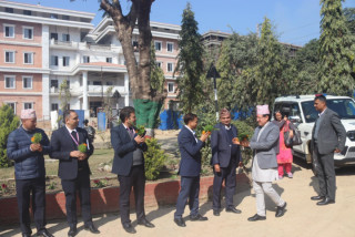 लुम्बिनी प्रदेशका प्रमुख सचिव अधिकारीले सम्हाले जिम्मेवारी