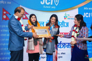बुटवल लेडी जेसीजको २९ औं पदस्थापन, पत्रकार पन्थ सम्मानित