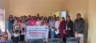 सिद्धार्थनगर–७ मा किशोरीलाई अभिमुखीकरण