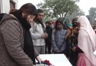 न्यानो कपडा वितरण