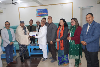 स्थापना दिवसको अवसरमा चेम्बर अफ कमर्स, रुपन्देहीद्वारा रक्तदान