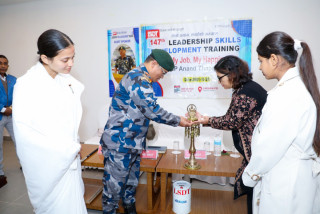 एलएसडीटीले सशस्त्रका एसपीलाई दियो शुभकामना, एसपीले दिए ‘खुसीको सूत्र’