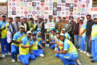 भारतीय मिडिया टीमलाई भारत–नेपाल मैत्रीपूर्ण क्रिकेटको उपाधि