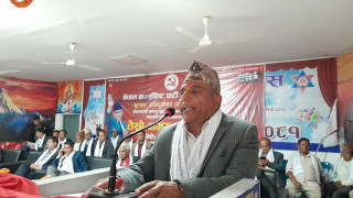 बलदेवको दावी : माओवादीले अब कसैको वैशाखी टेक्नु पर्दैन