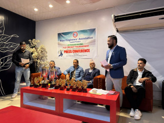 इन्जिनियर्स एसोसिएसनको आयोजनामा टी टेन क्रिकेट प्रतियोगिता हुँदै