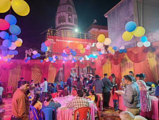 शिव मन्दिरमा रुद्राभिषेक पूजा तथा भण्डारा