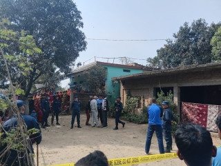 रगताम्य अवस्थामा रुपन्देहीमा एक युवा मृत फेला, गाेली हानी हत्याकाे गरेकाे आशंका