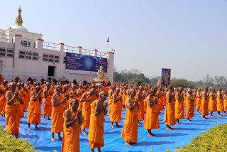 लुम्बिनीमा पाँचसय जनाको प्रबज्या कार्यक्रम