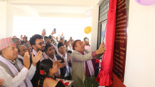 तिलोत्तमा–१४ मा नवनिर्मित वडा कार्यालय उद्घाटन