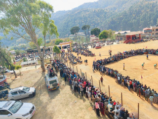 मुख्यमन्त्री कप भलिबल प्रतियोगिताले अर्घाखाँचीमा थप्यो उत्साह