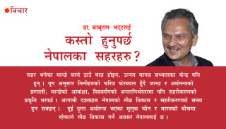 कस्तो हुनुपर्छ नेपालका सहरहरु ?