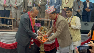 राजनीतिक स्थिरताका लागि दुई ठूला दल मिल्यौं : शंकर पोखरेल