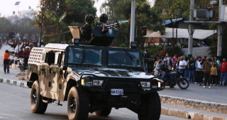 काठमाडौंमा सेना परिचालन