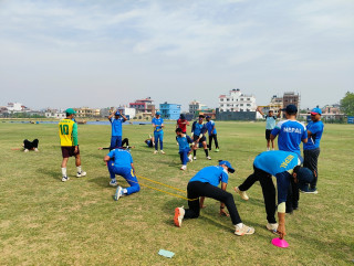 भैरहवामा राष्ट्रिय क्रिकेट टीमको प्रशिक्षण सुरु