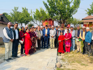 पाणिनी तपोभूमि सम्मेलनको तयारी अन्तिम चरणमा, मुख्यमन्त्री आचार्यद्वारा निरीक्षण