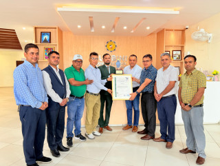 लुम्बिनी वर्ल्ड स्कूलले पायो आईएसो ९००१ः२०१५ गुणस्तर चिन्ह