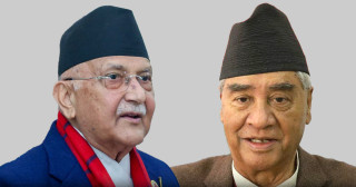 प्रधानमन्त्री ओली र कांग्रेसका सभापति देउवाबीच भेटवार्ता