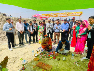 बेथरीमा सुमित्रा मेमोरियल क्यान्सर हस्पिटलको शिलान्यास