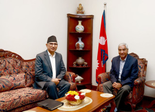 अर्थमन्त्री पौडेलद्वारा आगामी बजेटबारे काँग्रेस सभापति देउवासँग परामर्श