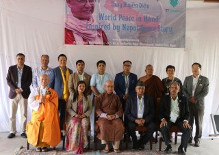 विश्व शान्तिको आह्वानसहित लुम्बिनीमा गरियो नेपाल शान्ति सम्मेलन