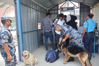 रुपन्देहीको सीमा नाकामा बढाइयो सुरक्षा सतर्कता