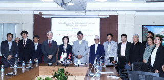 धुलिखेल अस्पताल ट्रमा तथा आपतकालीन केन्द्र सुधार परियोजनाका लागि सहमतिपत्रमा हस्ताक्षर