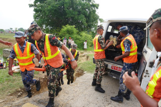 रुपन्देहीमा बाढी तथा डुबानसम्बन्धी कृत्रिम घटना अभ्यास