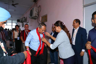 विदेशी पर्यटन व्यवसायी र पत्रकार बीआईटीएममा सहभागी हुन लुम्बिनीमा