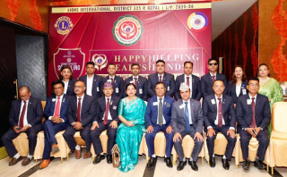 लायन्स डिष्ट्रिक्ट ३२५ पी को डिष्ट्रिक्ट क्याबिनेट अफिसर्स स्कूलिङ कार्यक्रम सम्पन्न