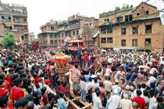 पनौतीमा शुरु भयो १४२१ वर्ष पुरानो हिले जात्रा