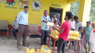 रोहिणी–४ मा स्थानीयलाई झुल वितरण
