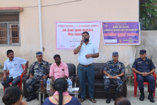 सिद्धार्थनगर–४ मा विपद् व्यवस्थापनसम्बन्धी जनचेतनामूलक कार्यक्रम