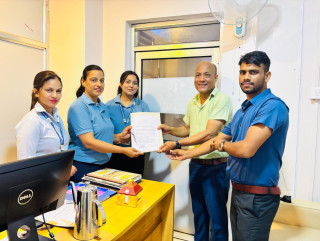 गोयनका ग्रुप अफ इण्डष्ट्रिजका कर्मचारीलाई सिद्धार्थनगर सिटी हस्पिटलमा छुट