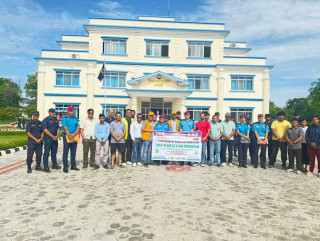 लियो क्लब अफ सिद्धार्थनगरद्वारा जिल्ला प्रहरी कार्यालय परिसरमा वृक्षारोपण