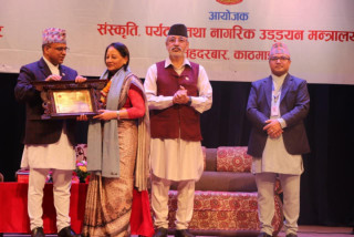 जागरणको ‘दलन’ भगत सर्वजित मानव मर्यादा पुरस्कारबाट पुरस्कृत