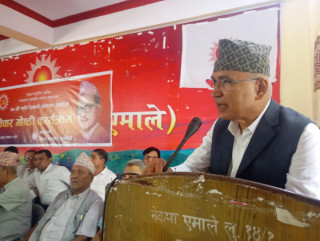 एमाले विभाजन गर्न खोज्नेहरुको सपनामाथि तुषारापात : विष्णु पौडेल