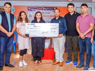 लायन्स सिद्धार्थनगरद्वारा एरिक र इभानको उपचारका लागि सहयोग