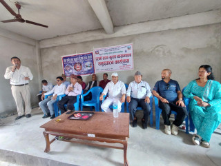 तिलोत्तमा–६ मा खुल्ला व्यायामशाला उद्घाटन