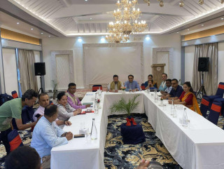 राष्ट्रिय स्वतन्त्र पार्टी  संसदिय दलको वैठक  भैरहवामा