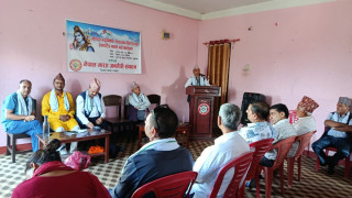 एकादेश रुद्राभिषेक तथा राम चरित्र मानस चर्चा कार्यक्रम सम्पन्न