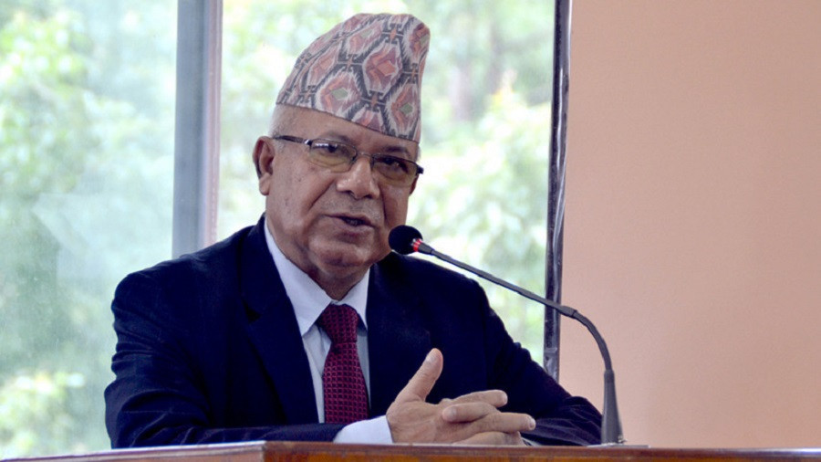 झलनाथले पार्टी नीति विपरीत बोले : माधव नेपाल