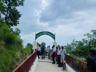 बुटवल भ्यू प्वाइन्ट उद्यानको उद्घाटन