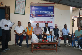 लायन्स सिद्धार्थनगरले अविनाश आश्रमका बालबालिकालाई खुवायो खिर