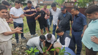 नेपाल तरुण दल रुपन्देही–२ द्वारा वृक्षारोपण