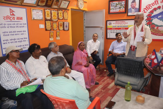 समयमै योजना सम्पन्न गर्न साझा संकल्प चाहिन्छ : छविलाल विश्वकर्मा