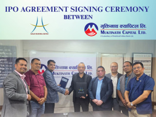 एसियन होटलले ३५ लाख कित्ता आईपीओ निष्काशन गर्ने, विक्री प्रबन्धकमा मुक्तिनाथ क्याटिपल