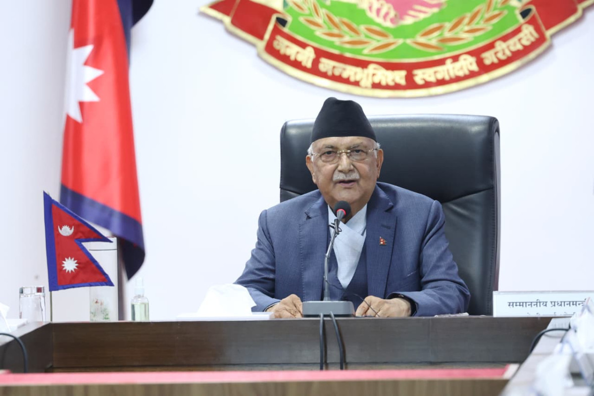‘निर्धारित ढंगबाट काम शुरु गर्नूस्, चल्दै जान्छ भनेर  हुँदैन’ : प्रधानमन्त्री ओली