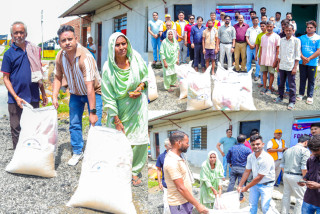 लायन्स सिद्धार्थनगर युथद्वारा खाद्यान्न वितरण