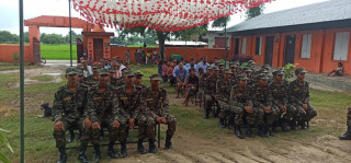 बोगडी माविका विद्यार्थीहरुलाई एनसीसी तालिम